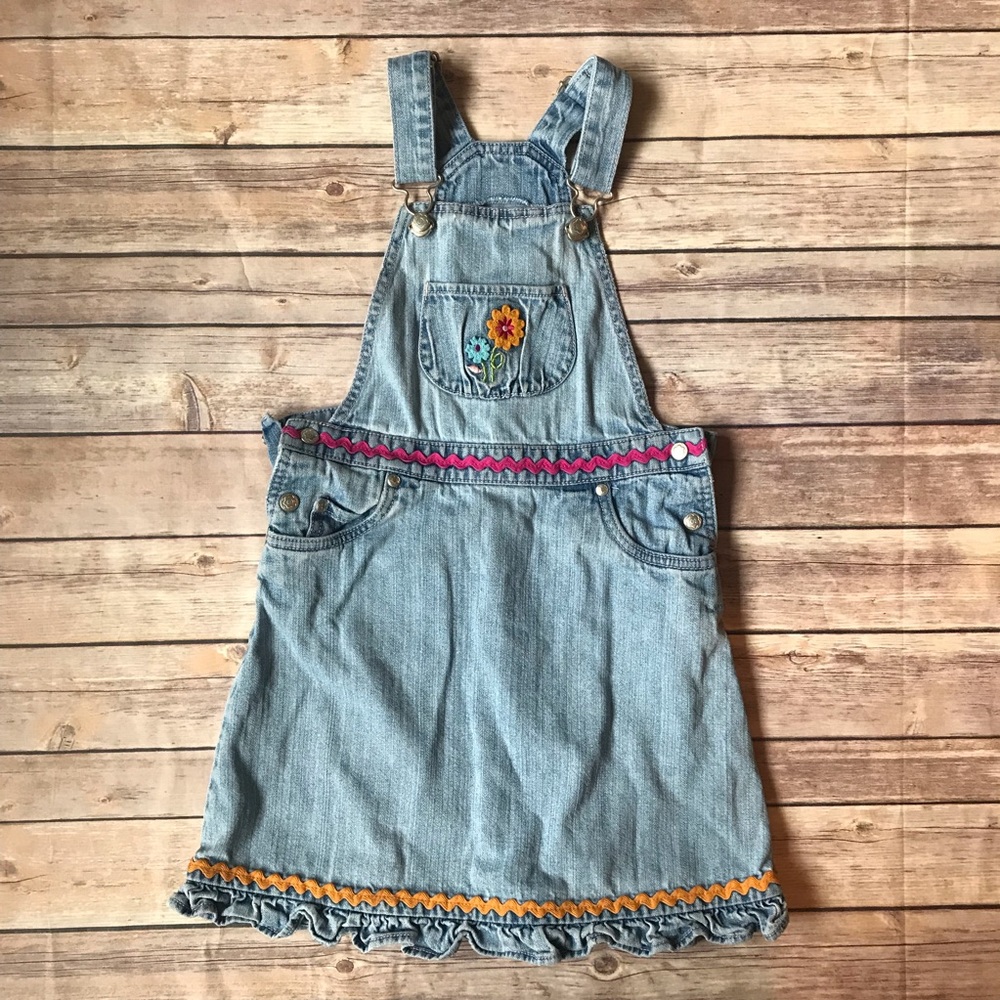 Hanna Andersson Jean Skirt Overalls